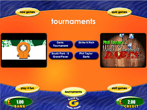 default orange interface design