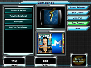 final interface design